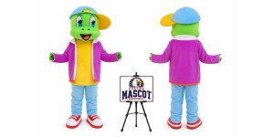 Cartoon Little Snake Baby Mascot Costume Cartoon Little Snake Baby Mascot Costume