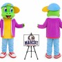 Cartoon Little Snake Baby Mascot Costume