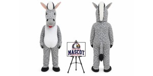 Cartoon Donkey Mascot Costume Cartoon Donkey Mascot Costume