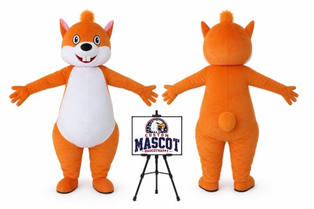 Cartoon Mouse Animal Squirrel Mascot Costume