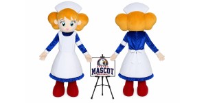 Cartoon Nurse Mascot Costume Cartoon Nurse Mascot Costume