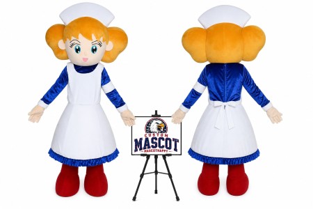 Cartoon Nurse Mascot Costume