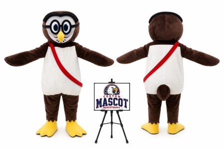 Cartoon Owl Mascot Costume