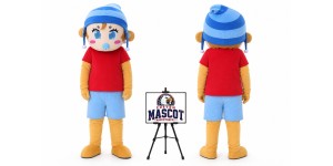 Cartoon Pacifier Monkey Mascot Costume Cartoon Pacifier Monkey Mascot Costume