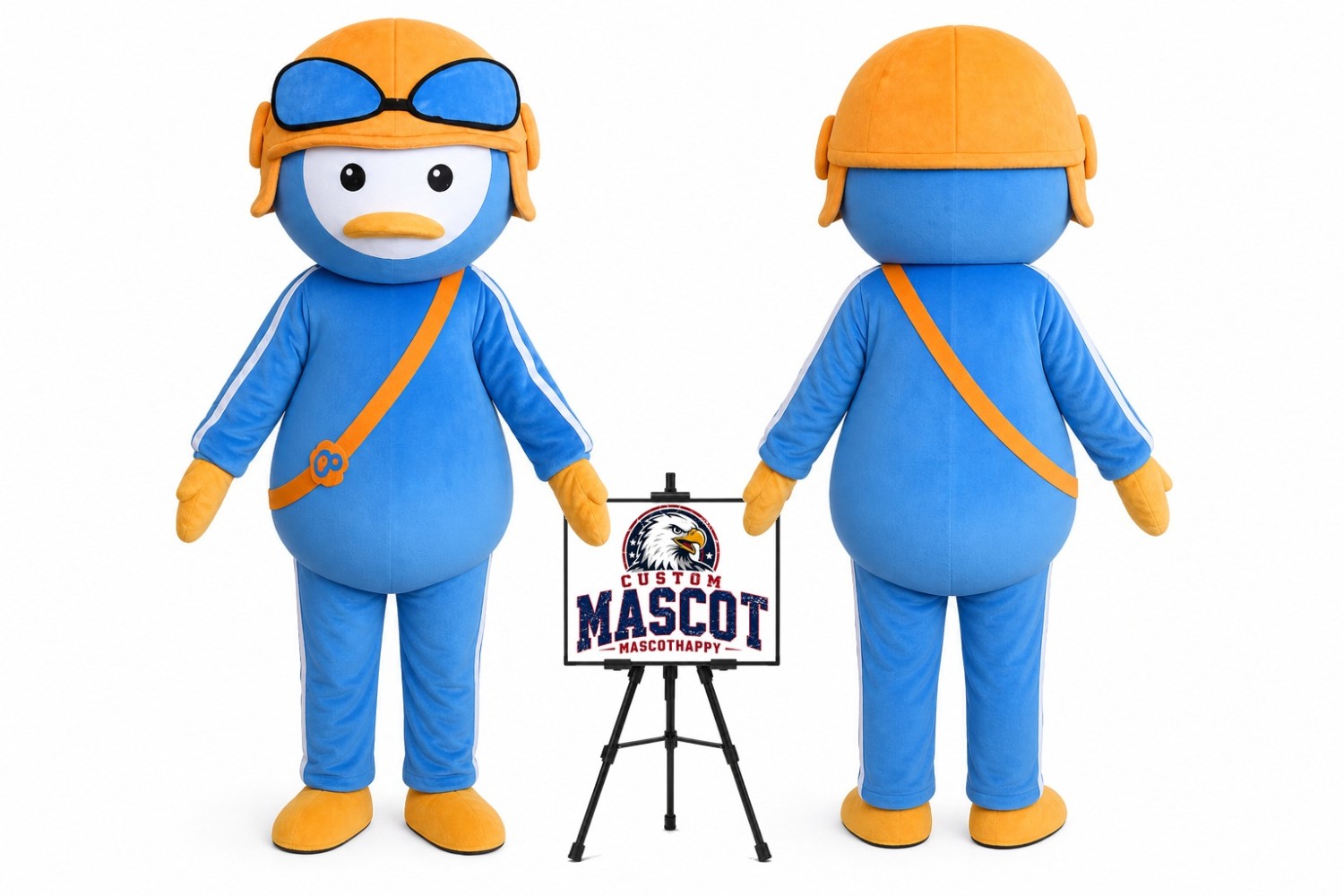 Cartoon Penguin Mascot Costume Cartoon Penguin Mascot Costume