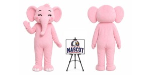 Cartoon Elephant Mascot Costume Cartoon Elephant Mascot Costume