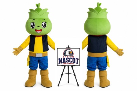 Cartoon Plant Bamboo Mascot Costume