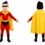 Superhero Man Mascot Costume