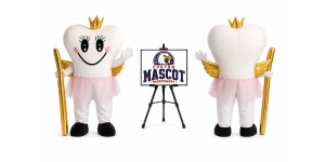 Tooth Fairy Mascot Costume for Dental Events Tooth Fairy Mascot Costume for Dental Events