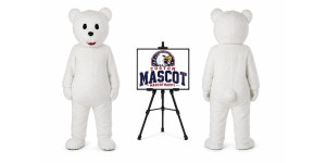Polar Bear Mascot Costume Polar Bear Mascot Costume