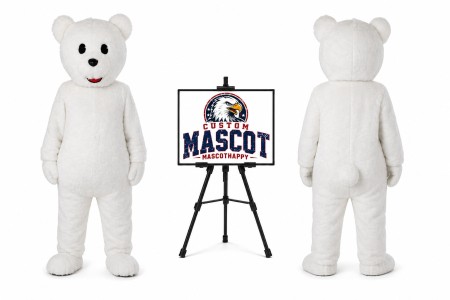 Polar Bear Mascot Costume
