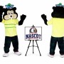 Gorilla in Hat Mascot Costume