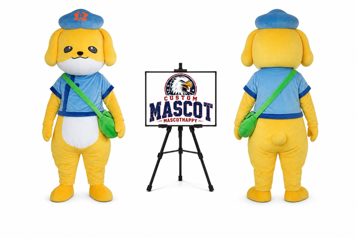 Messenger Dog Mascot Costume Messenger Dog Mascot Costume