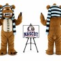 Adult Cartoon Little Monster Mascot Costume for Halloween Events