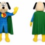 Superhero Dog Mascot Costume