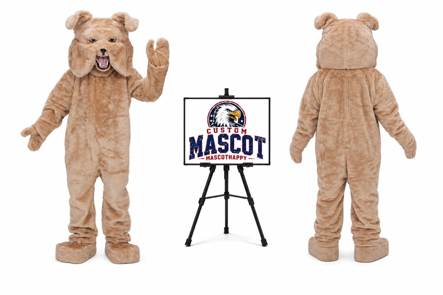 Funny English Bulldog Mascot Costume Funny English Bulldog Mascot Costume