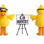 Pilot Duck Mascot Costume