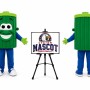 Trash Can Mascot Costume