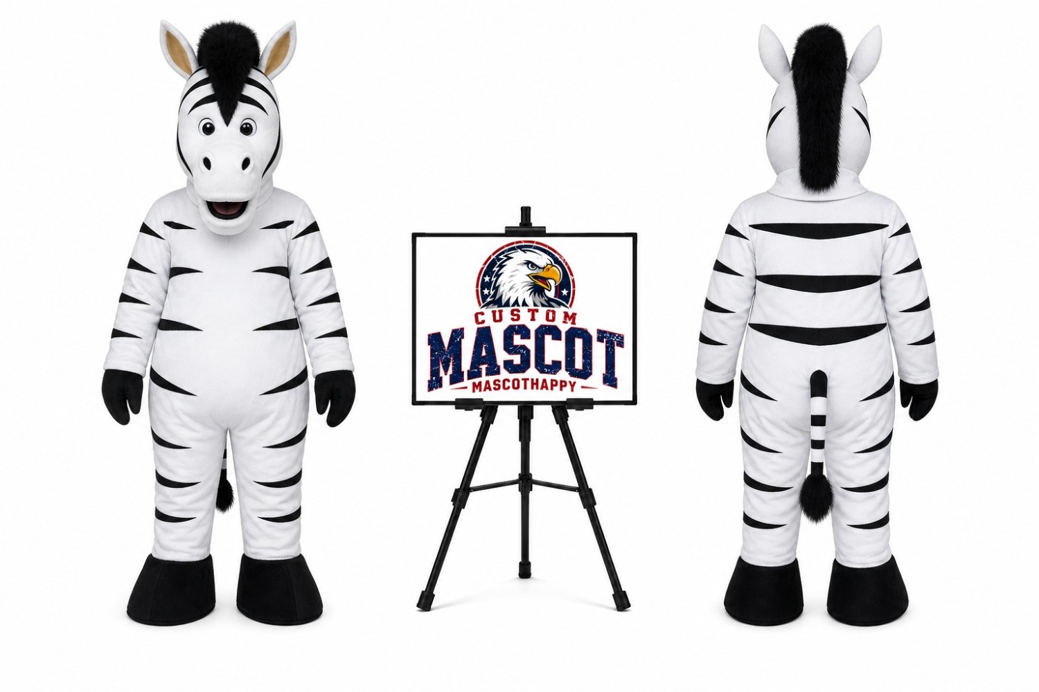 Zebra Mascot Costume Zebra Mascot Costume