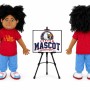 Cartoon Girl Mascot Costume