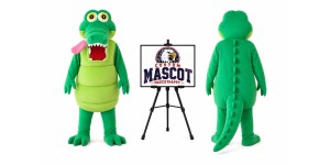 Open-Mouth Crocodile Mascot Costume Open-Mouth Crocodile Mascot Costume