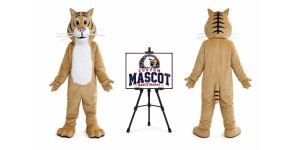 Brown Tiger Mascot Costume Brown Tiger Mascot Costume
