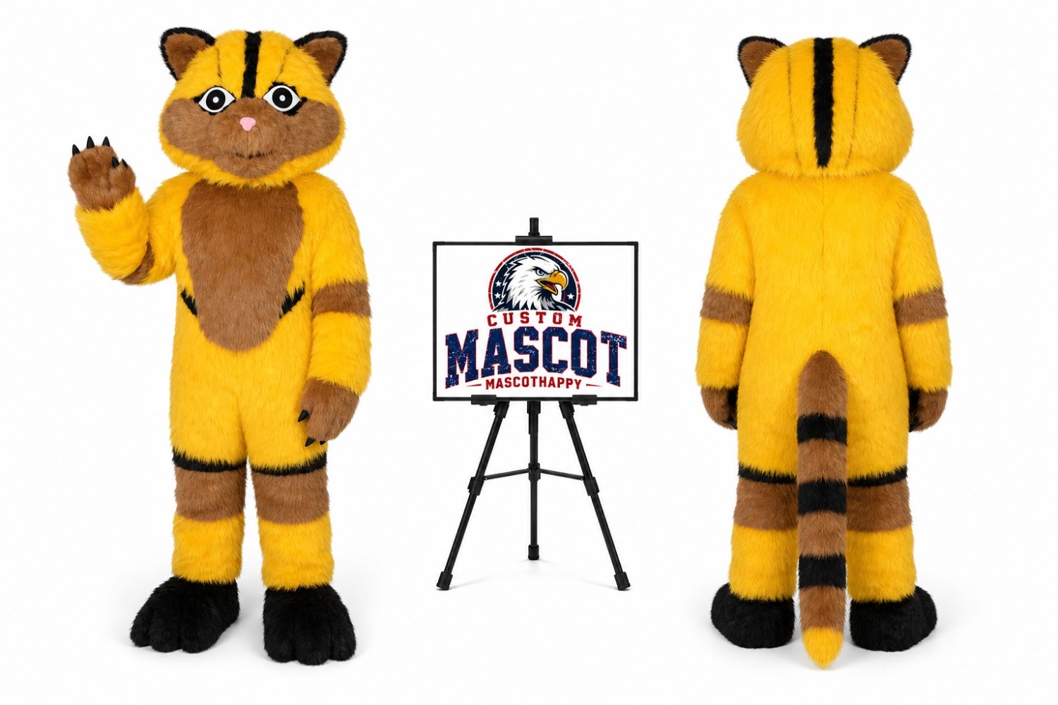 Adult Cat Mascot Costume Adult Cat Mascot Costume