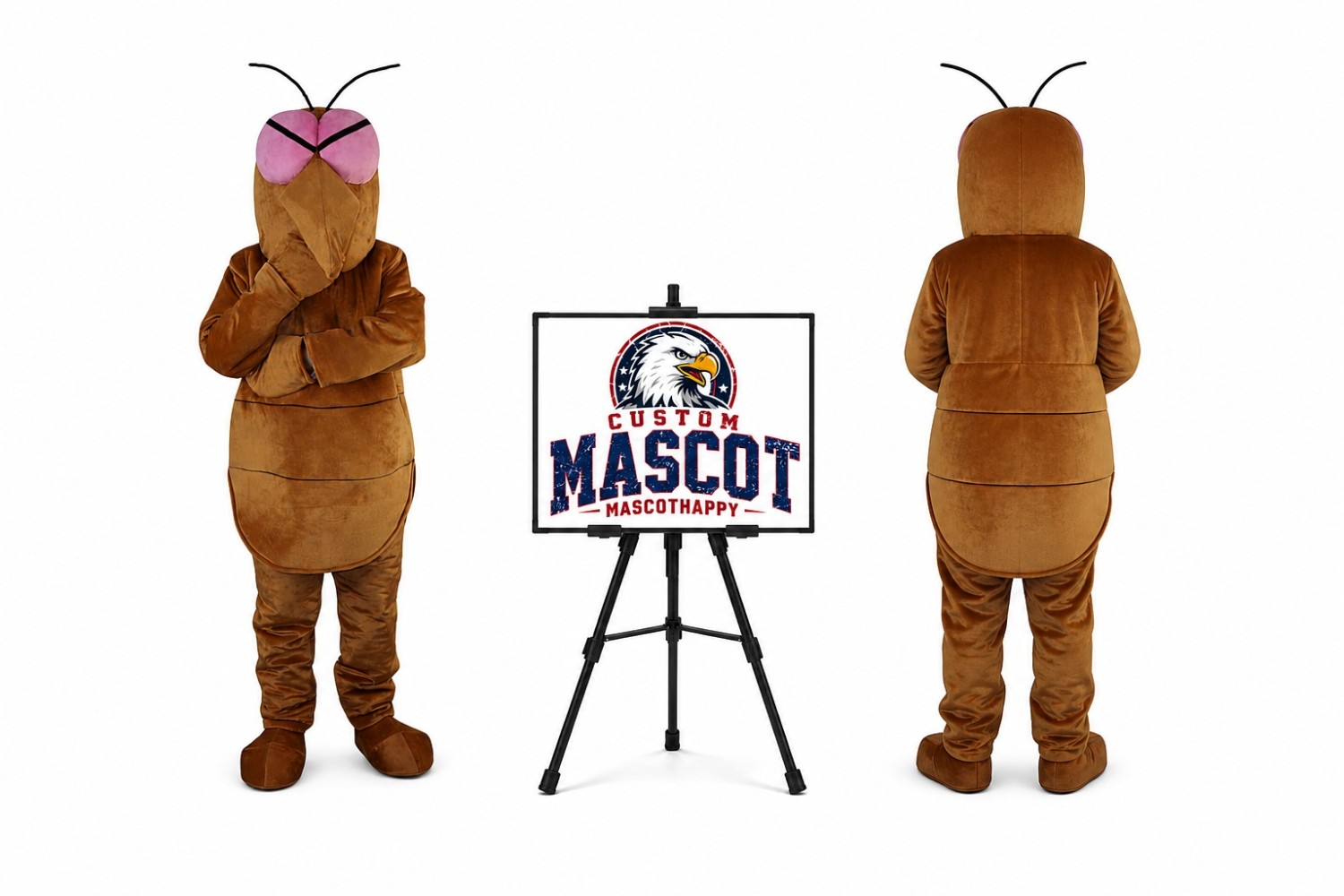 Cockroach Mascot Costume Cockroach Mascot Costume