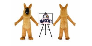 Cute German Shepherd Dog Mascot Costume Cute German Shepherd Dog Mascot Costume