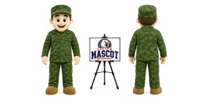 Soldier Mascot Costume Soldier Mascot Costume