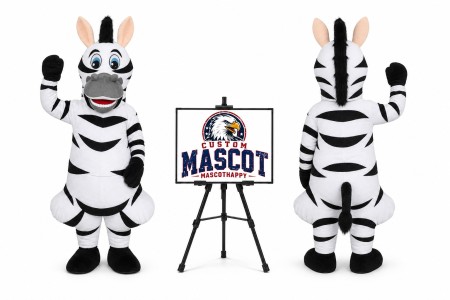 Classic Zebra Mascot Costume