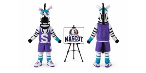 Basketball Zebra Mascot Costume for Sports Events Basketball Zebra Mascot Costume for Sports Events