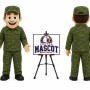 Soldier Mascot Costume
