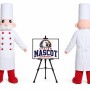Adult Chef Cook Man Mascot Costume for Food Events