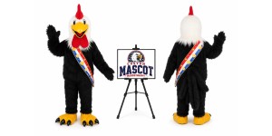 Adult Chicken Rooster Mascot Costume Adult Chicken Rooster Mascot Costume