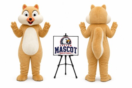 Adult Chipmuck Squirrel Mascot Costume