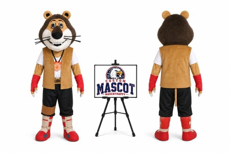 Cute Hamster Mascot Costume Animal Character Suit