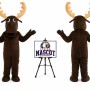 Adult Christmas Deer Mascot Costume for Christmas Events