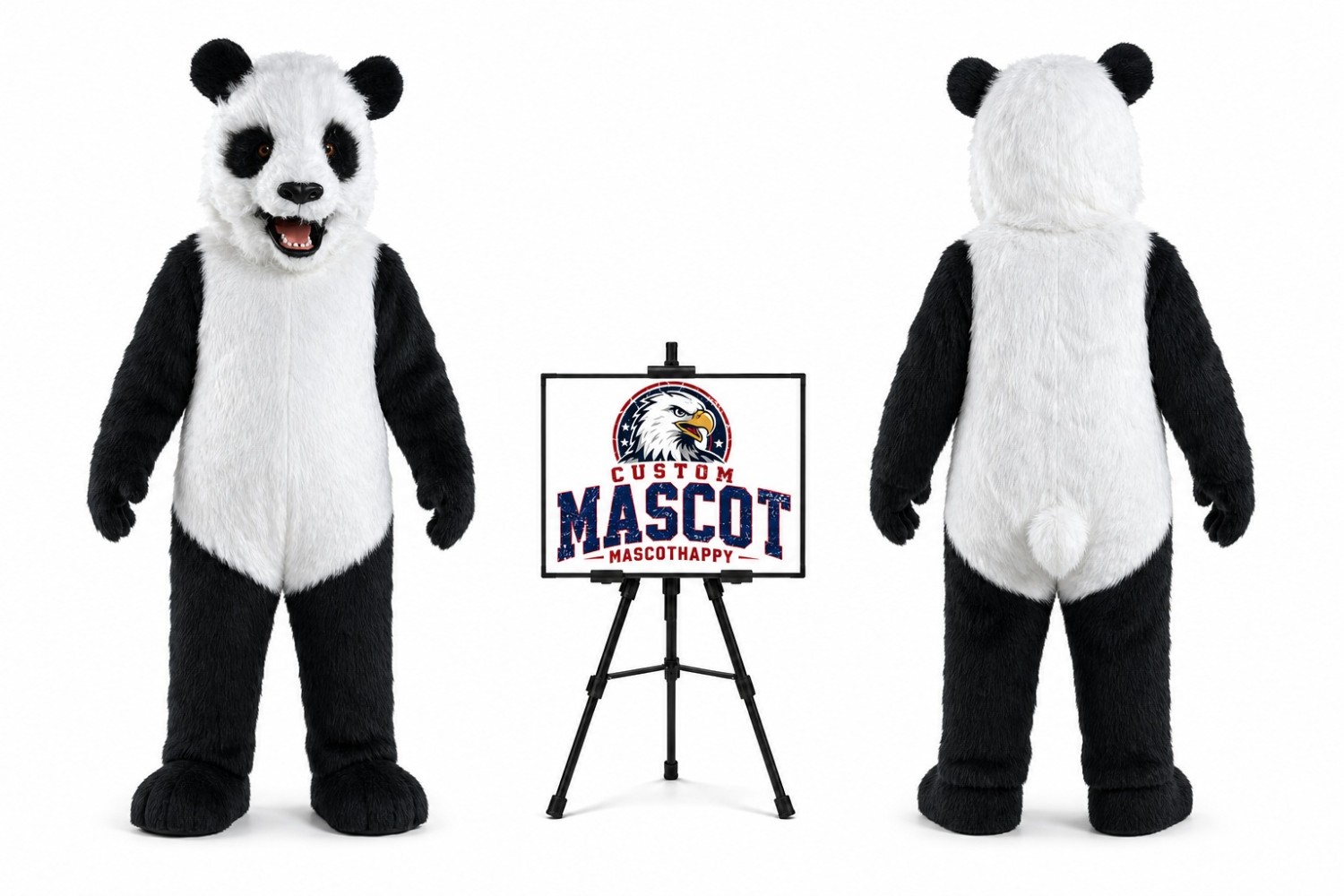 Animal panda Fursuit Head Mascot Head Mascot Costume Animal panda Fursuit Head Mascot Head Mascot Costume