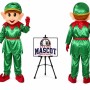 Adult Christmas Elf Mascot Costume for Christmas Events