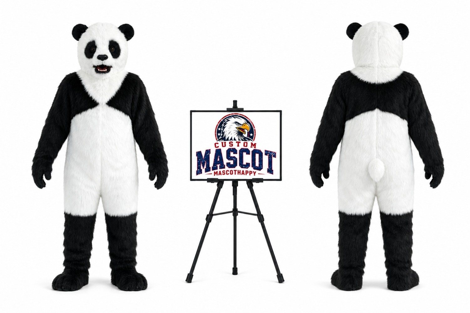 Animal Panda Fursuit Mascot Costume