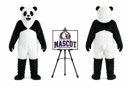Animal Panda Fursuit Mascot Costume