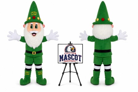 Adult Christmas Santa Claus Mascot Costume for Christmas Events