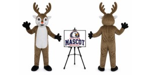 Adult Christmas Nose Reindeer Mascot Costume for Christmas Events Adult Christmas Nose Reindeer Mascot Costume for Christmas Events