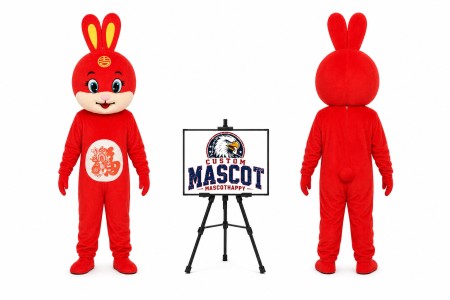Animal Rabbit New Year Mascot Costume for Easter Events