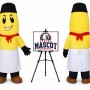 Adult Corn Mascot Costume for Food Events