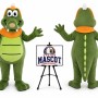 Adult Crocodile Mascot Costume