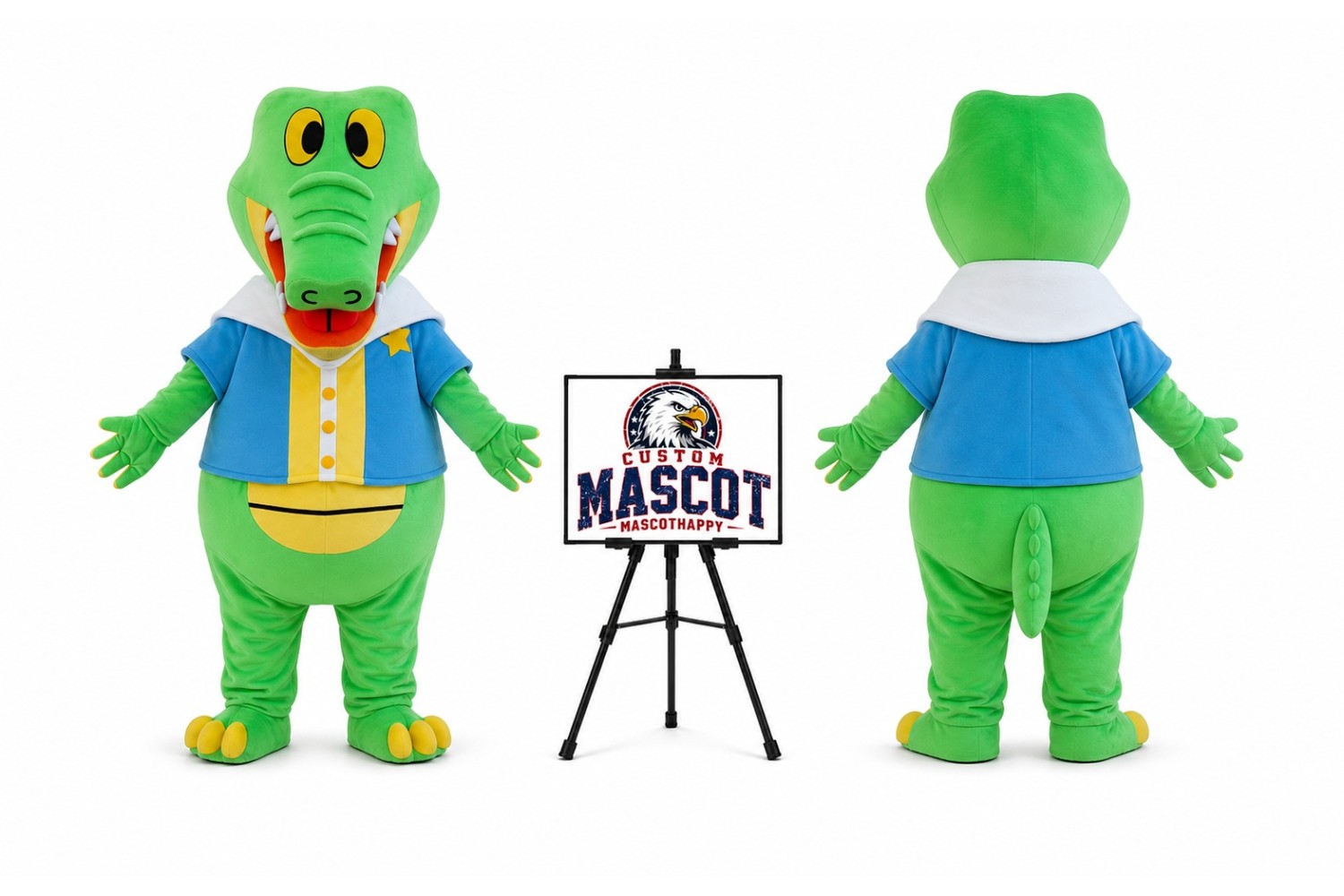 Adult Crocodile Mascot Costume Adult Crocodile Mascot Costume