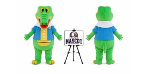 Adult Crocodile Mascot Costume Adult Crocodile Mascot Costume