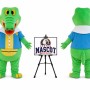 Adult Crocodile Mascot Costume